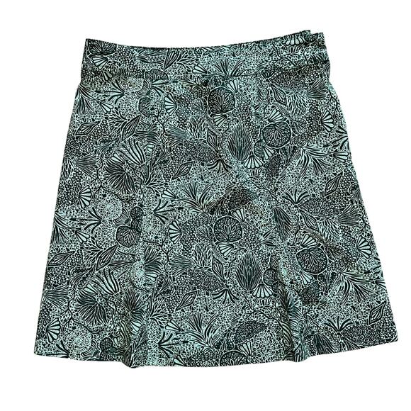 Ripskirt Hawaii Wrap Skirt Green Sea Life Length 2 EUC Small Adjustable - Picture 3 of 4